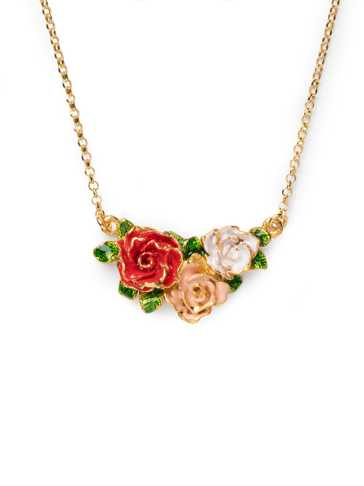 COLLANA DONNA - ROSA - ISOLA BELLA