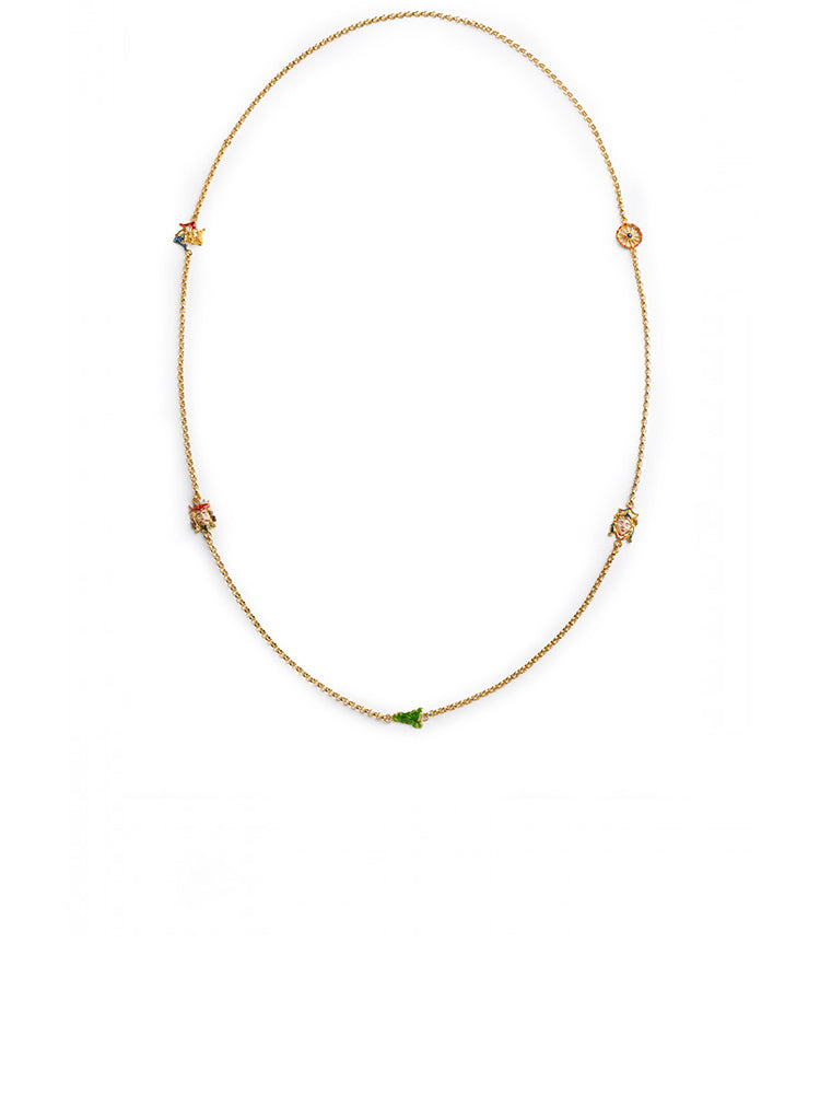 COLLANA DONNA LUNGA SICILIA ISOLA BELLA