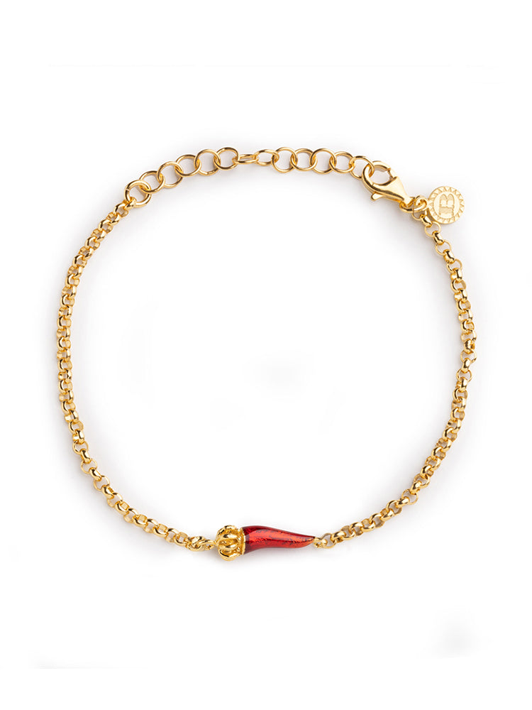 BRACCIALE UNISEX ROLO' CORNO ISOLA BELLA