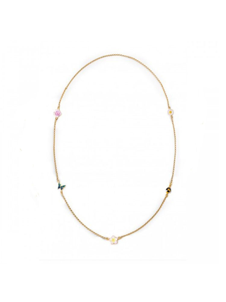 COLLANA LUNGA DONNA IN ARGENTO TERRA ISOLA BELLA