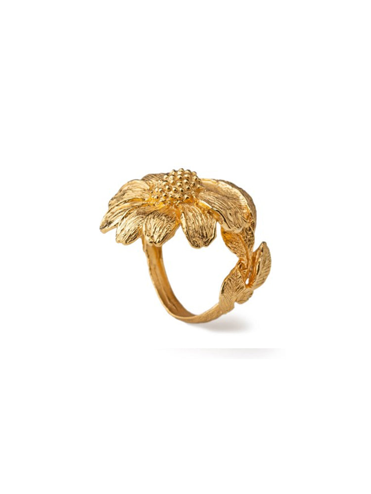 ANELLO DONNA MARGHERITA DORATO REGOLABILE ISOLA BELLA
