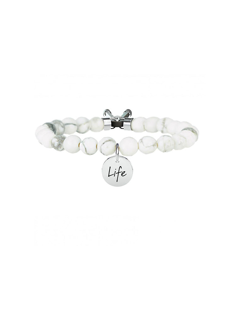 BRACCIALE DONNA SYMBOLS - AULITE BIANCA - PUREZZA KIDULT