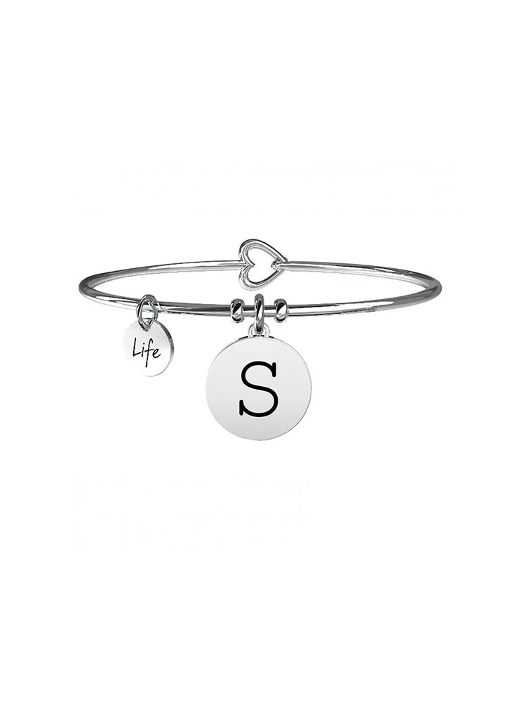 BRACCIALE DONNA - LETTERA S - RODIO KIDULT