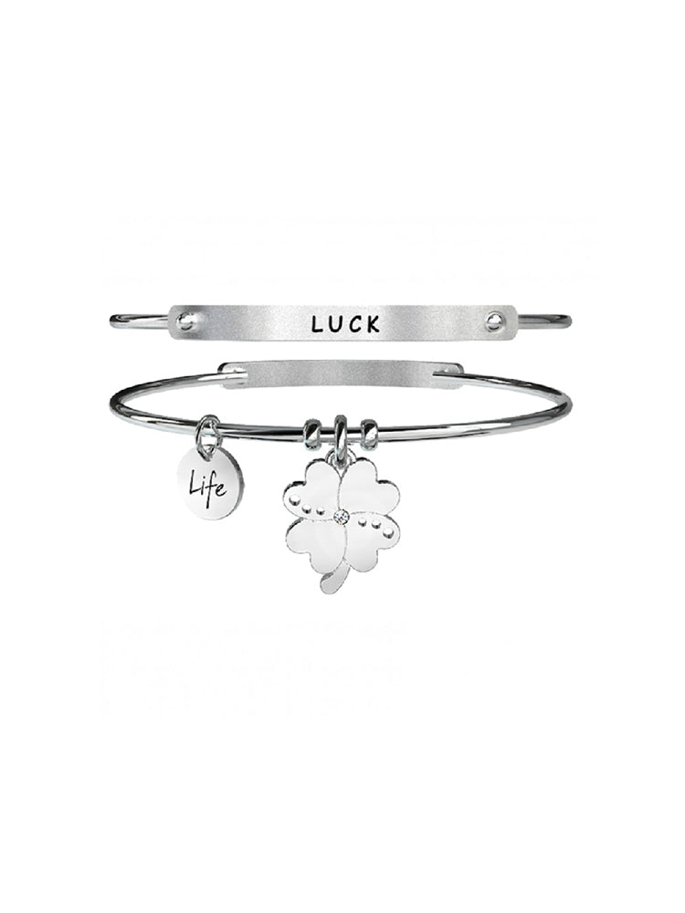 BRACCIALE DONNA NATURE - QUADRIFOGLIO - FORTUNA KIDULT