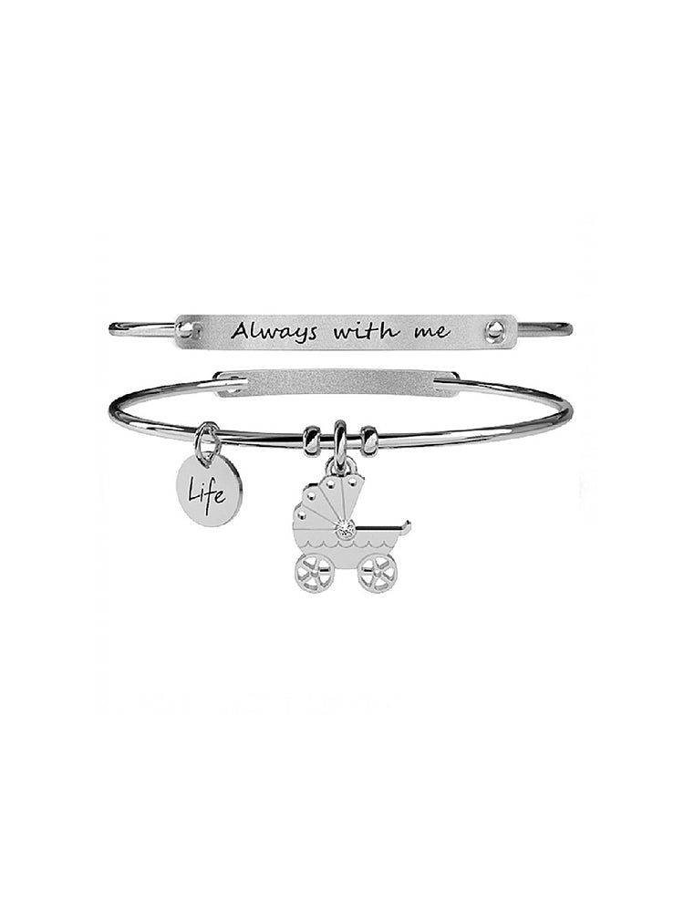 BRACCIALE DONNA SPECIAL MOMENT - CARROZZINA - ALWAYS WITH ME KIDULT