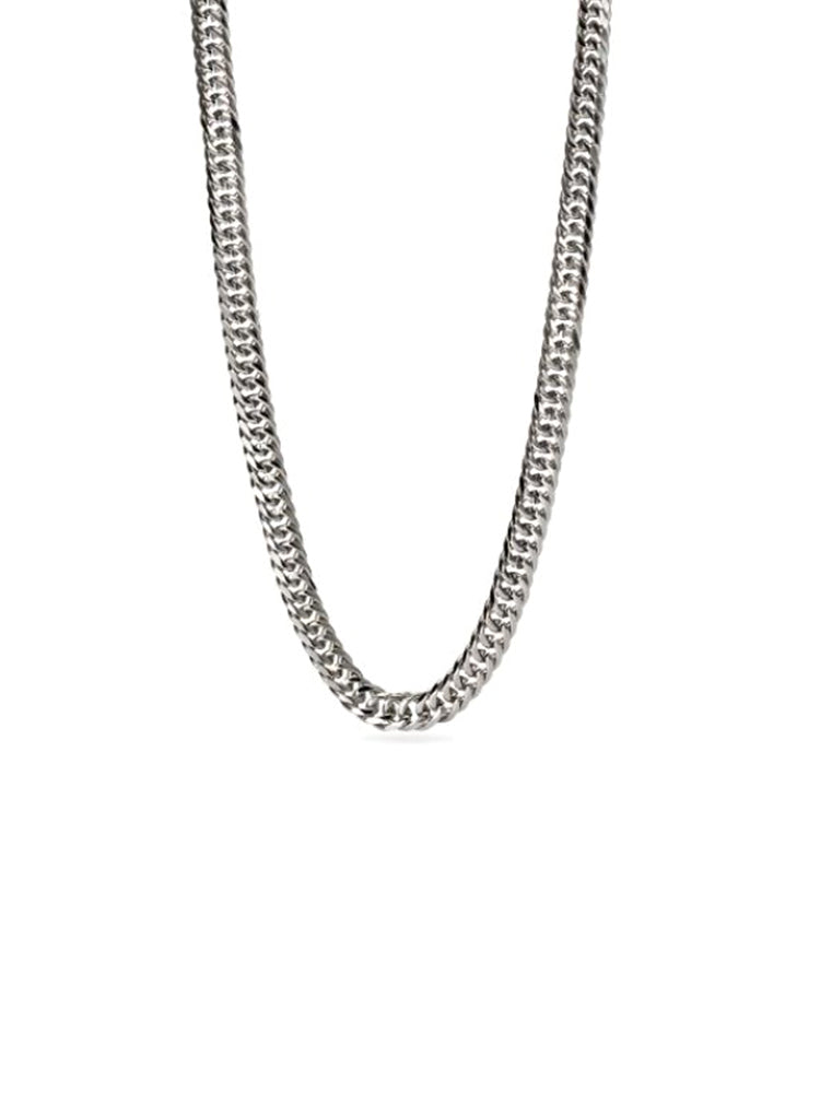 COLLANA DONNA IN ACCIAIO A CATENA GROUMETTE DIAMANTATA 2JEWELS