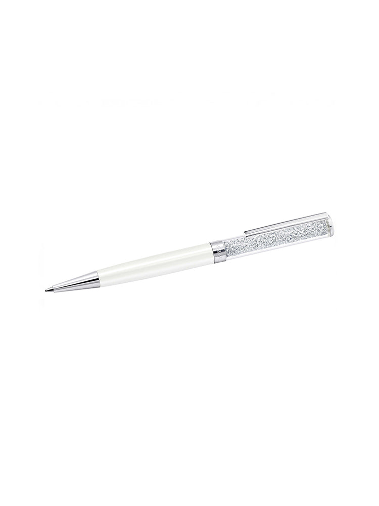 PENNA DONNA A SFERA - CRYSTALLINE - BIANCO SWAROVSKI
