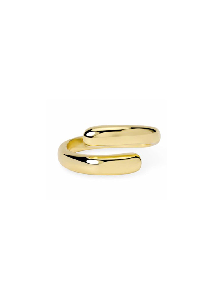 ANELLO DONNA APERTO IN ARGENTO DORATO MABINA GIOIELLI