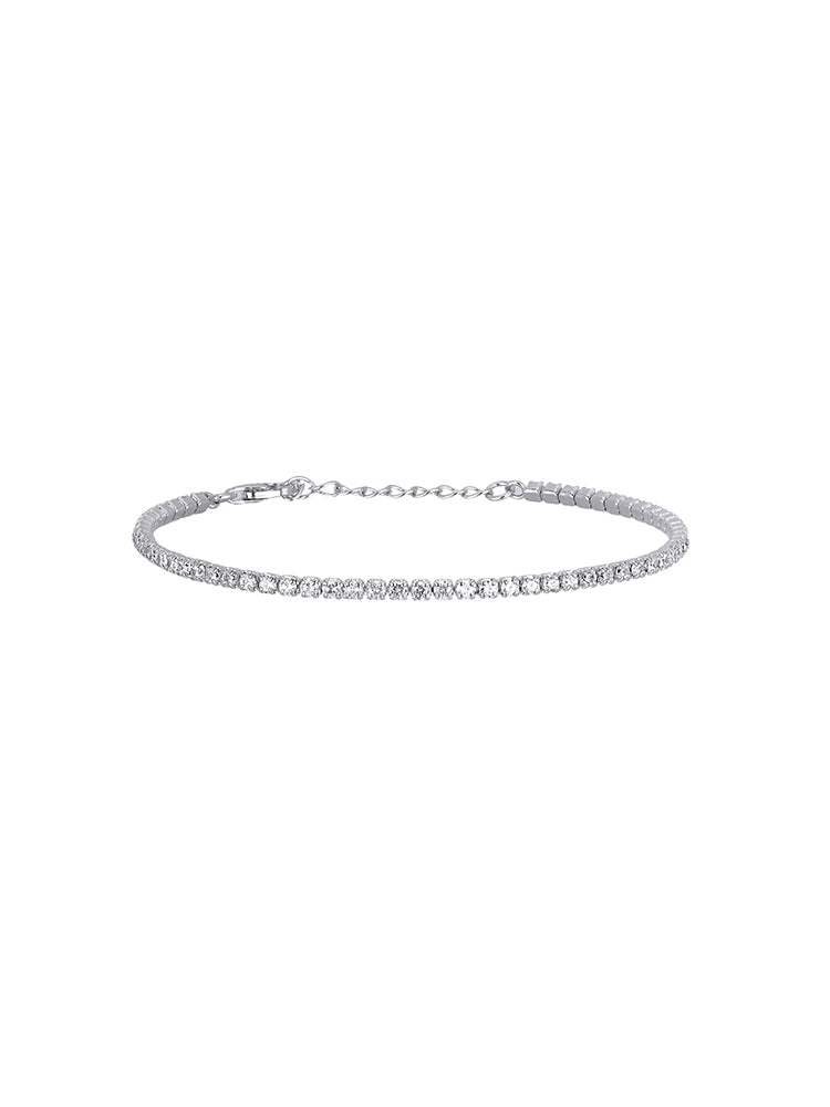 BRACCIALE DONNA TENNIS IN ARGENTO CON ZIRCONI MABINA GIOIELLI
