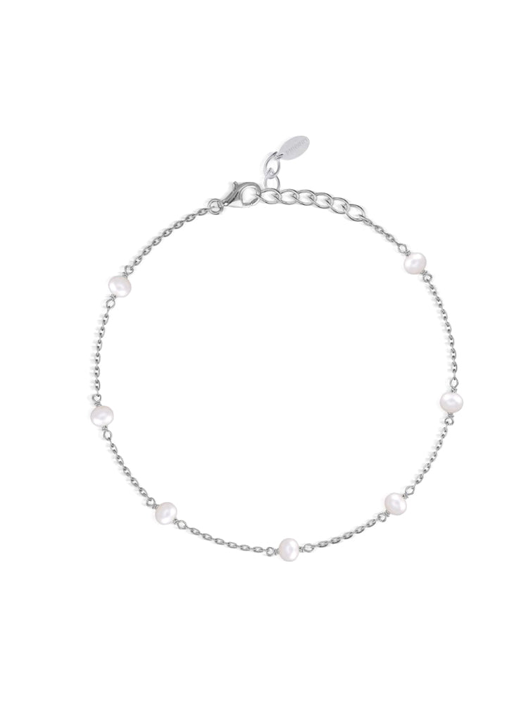 CAVIGLIERA DONNA IN ARGENTO CON PERLE MABINA GIOIELLI