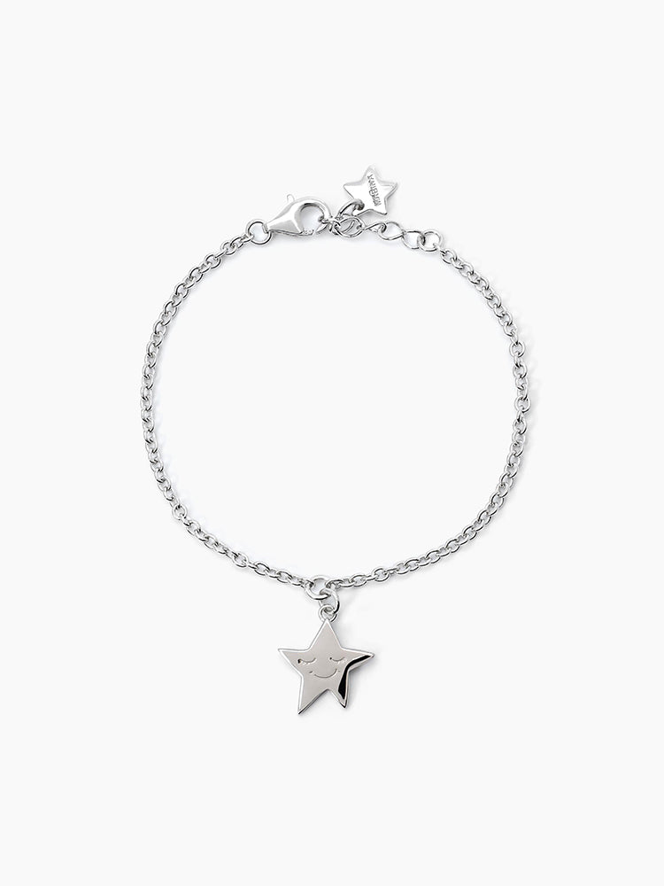BRACCIALE BIMBA 1,2,3 STELLA IN ARGENTO MABINA GIOIELLI