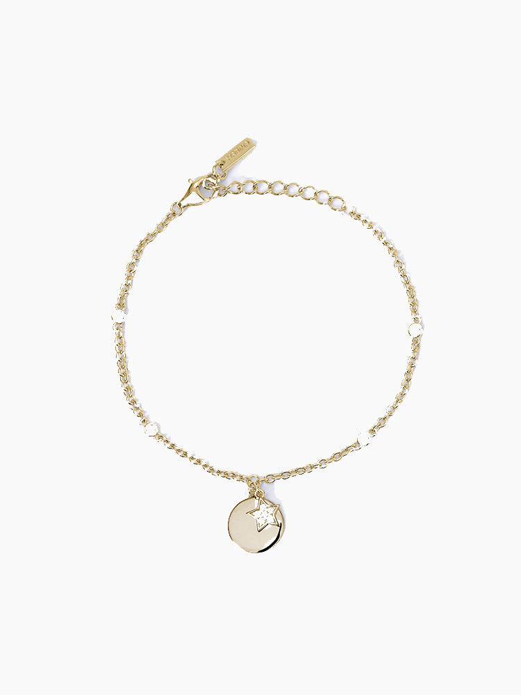 BRACCIALE DONNA CON CIONDOLO A CERCHIO SOLO TUO MABINA GIOIELLI