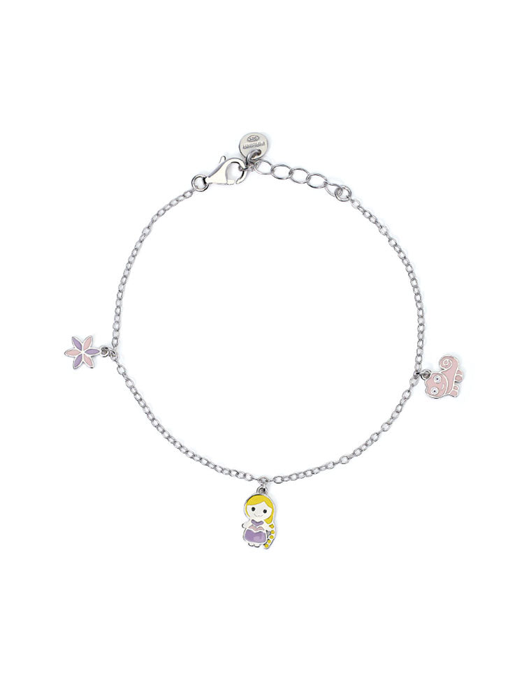 BRACCIALE BAMBINA FANTASY CON RAPERONZOLO PENDENTE MABINA GIOIELLI
