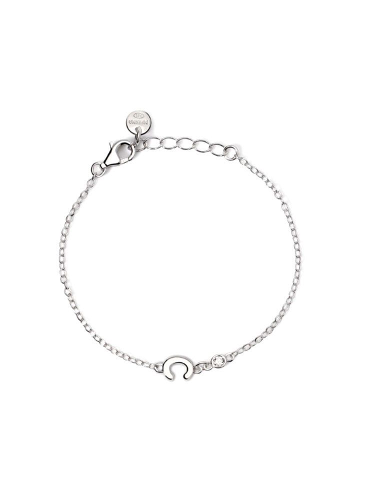 BRACCIALE NEONATO IN ARGENTO CON LETTERA C MABINA GIOIELLI