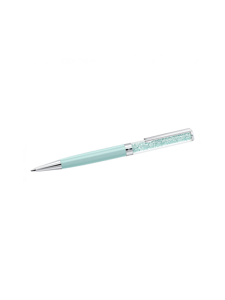PENNA DONNA A SFERA - CRYSTALLINE - VERDE ACQUA SWAROVSKI