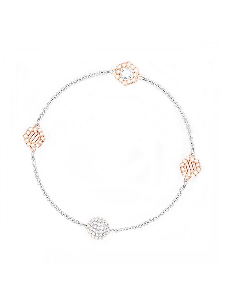BRACCIALE DONNA REMIX CON PERLE SWAROVSKI