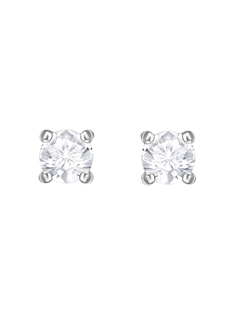 ORECCHINI DONNA ATTRACT ROUND, A LOBO BIANCO SWAROVSKI
