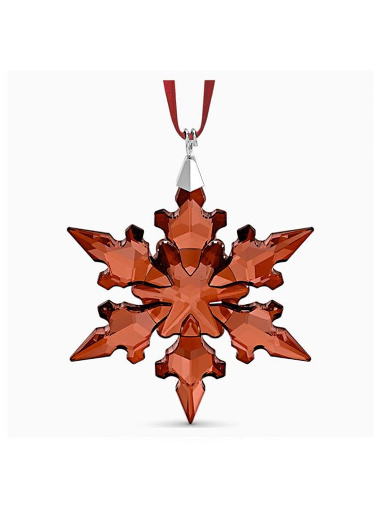 DECORAZIONE NATALIZIA PICCOLA ROSSA SWAROVSKI