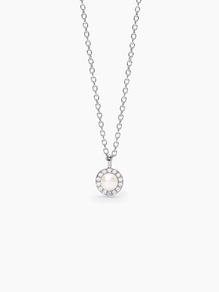 COLLANA DONNA IN ARGENTO CON PERLA COLTIVATA MABINA GIOIELLI