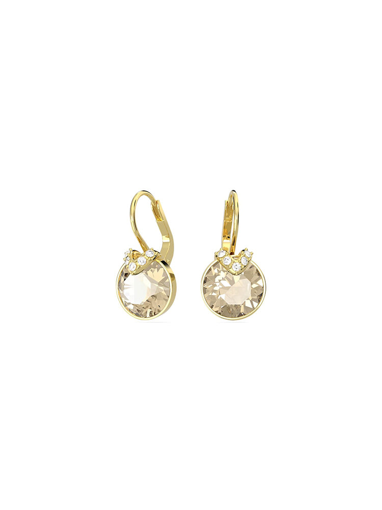 ORECCHINI DONNA BELLA V TONO DORATO PLACCATO ORO SWAROVSKI
