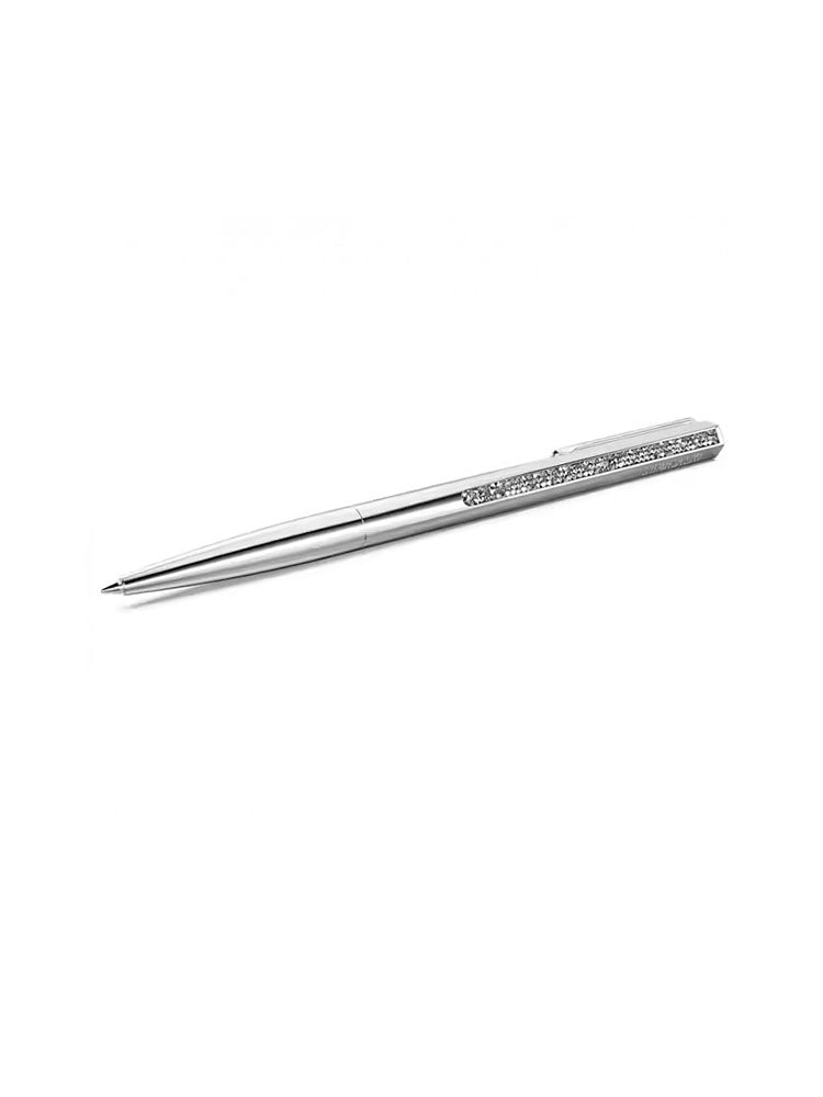 PENNA DONNA A SFERA CRYSTAL SHIMMER TONO ARGENTATO, CROMATO SWAROVSKI
