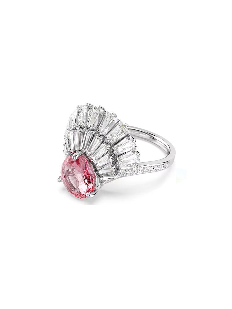 ANELLO DONNA IDYLLIA CONCHIGLIA PLACCATO RODIO MIS 58 SWAROVSKI