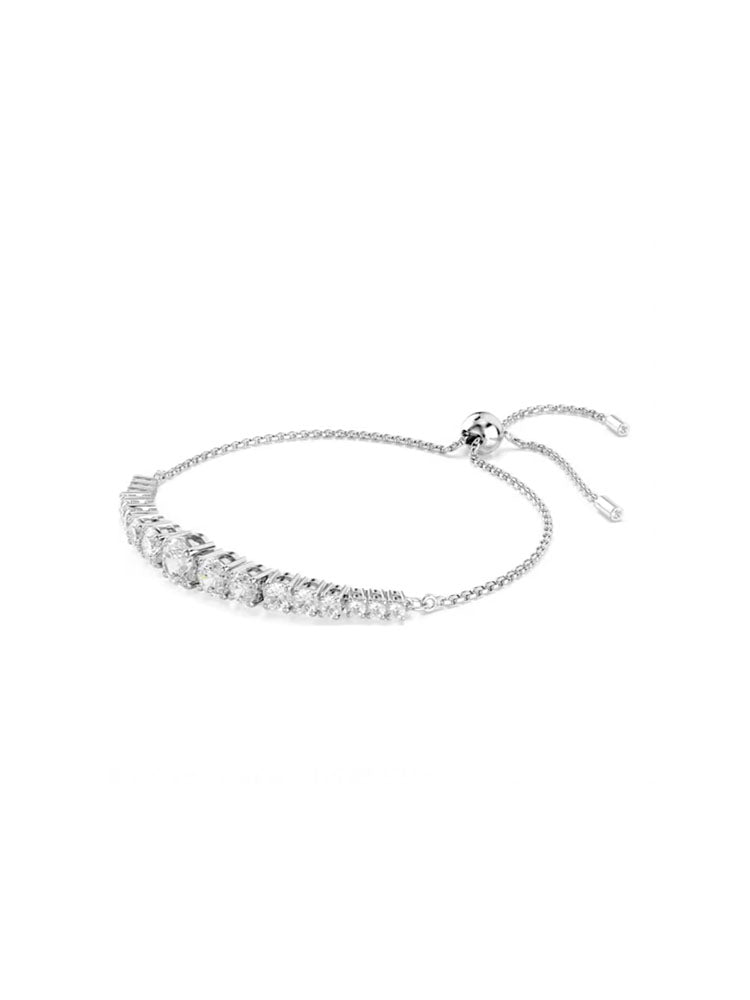 BRACCIALE DONNA MATRIX CON CRISTALLI TONDI BIANCHI A DECRESCERE SWAROVSKI