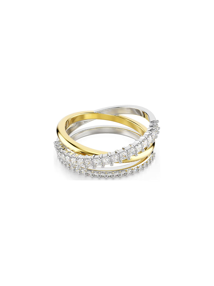 ANELLO DONNA HYPERBOLA BICOLORE MIS 52 SWAROVSKI