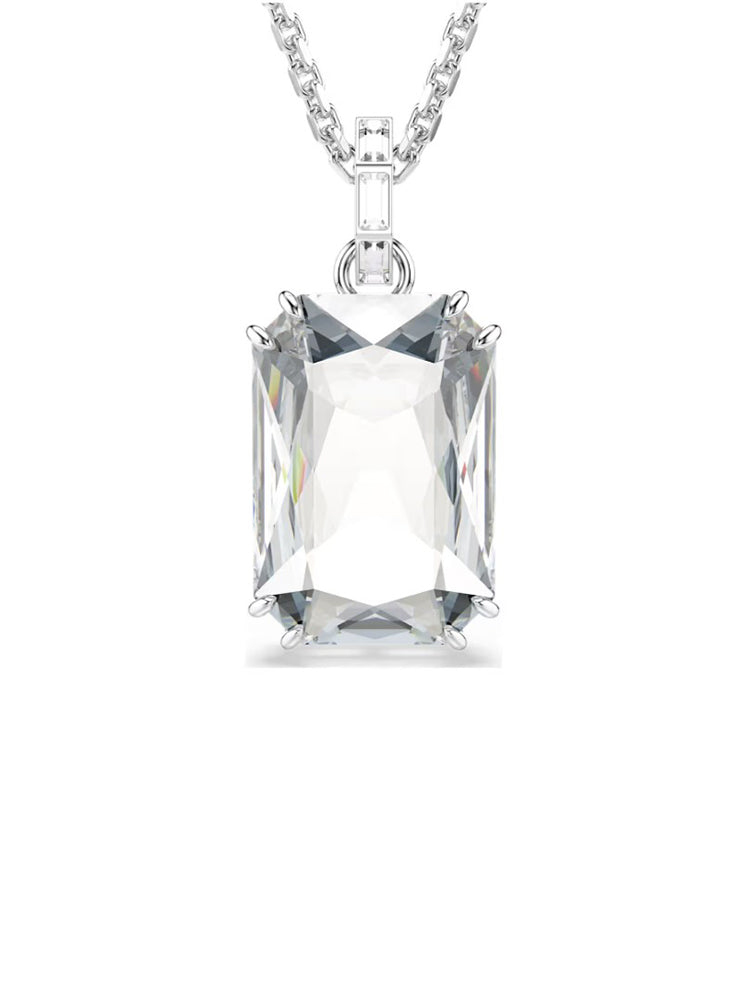 COLLANA DONNA MILLENIA CON ZIRCONE OTTAGONALE BIANCO PENDENTE SWAROVSKI