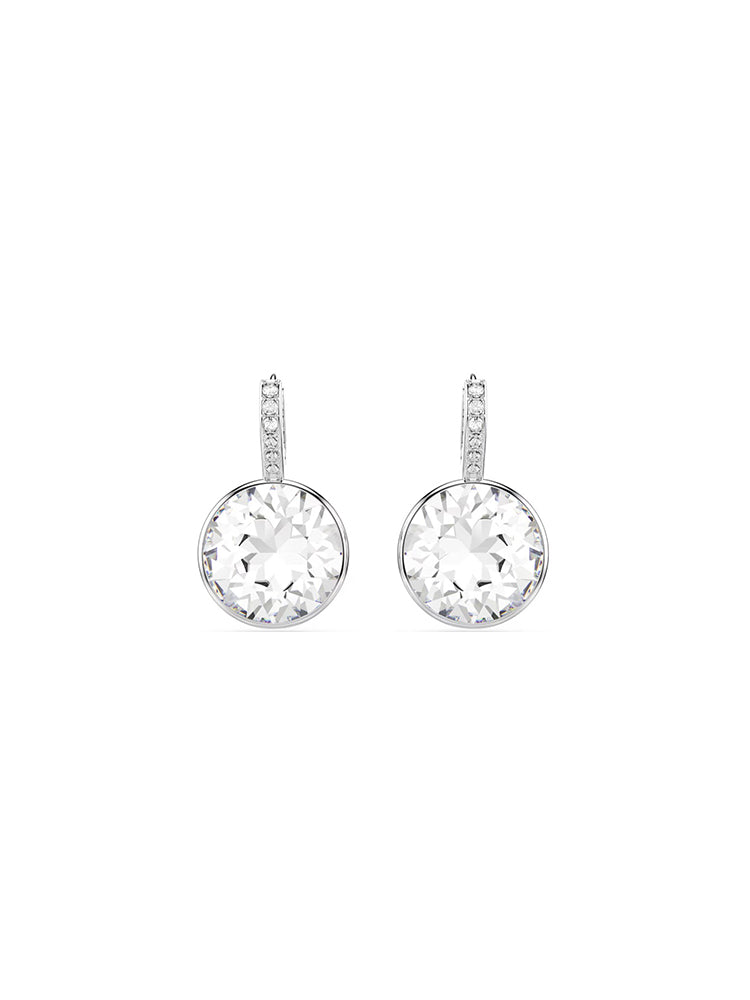 ORECCHINI DONNA MILLENIA PENDENTI ROTONDI CON ZIRCONI BIANCHI SWAROVSKI