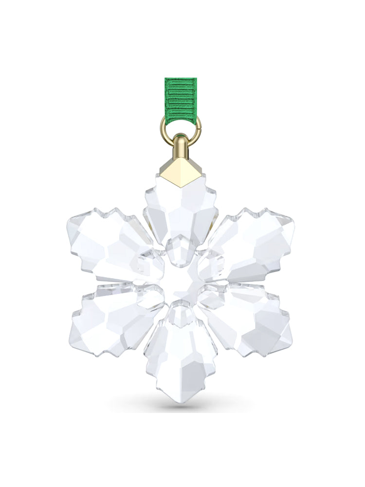 DECORAZIONE ANNUALE NATALE FIOCCO DI NEVE PICCOLO SWAROVSKI