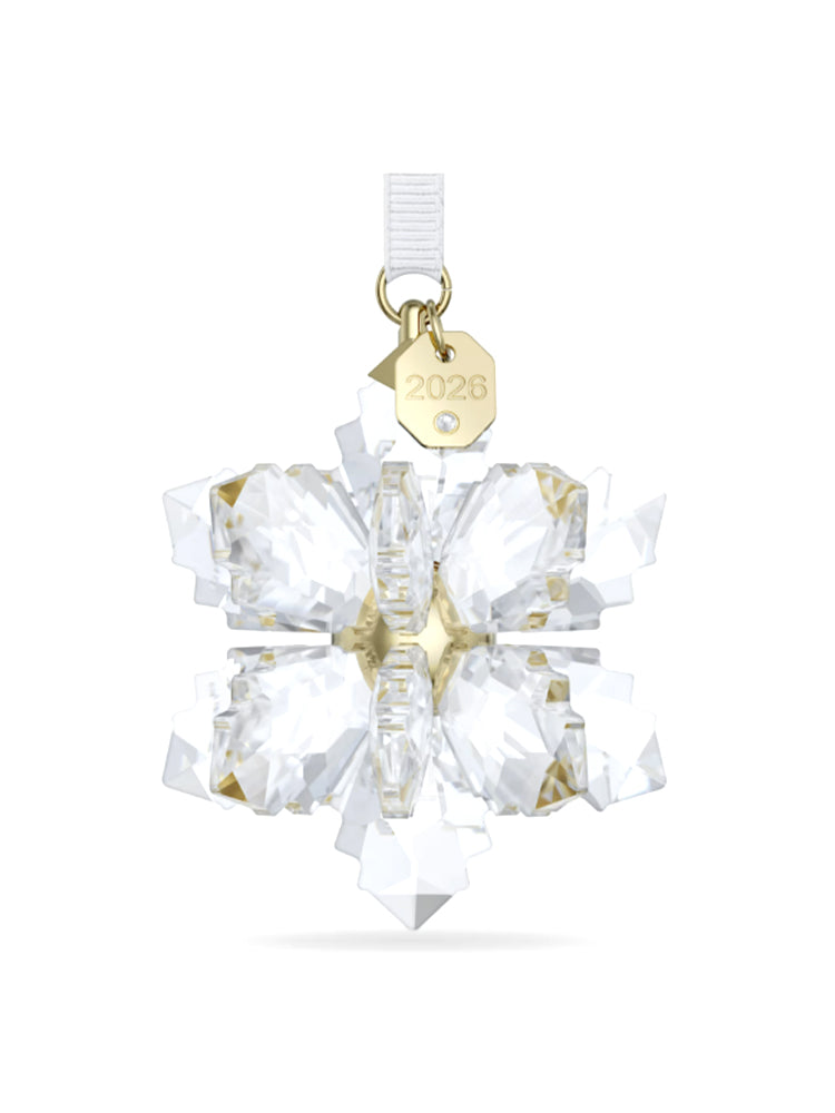 DECORAZIONE ANNUALE NATALE 2026 3D BIANCA SWAROVSKI