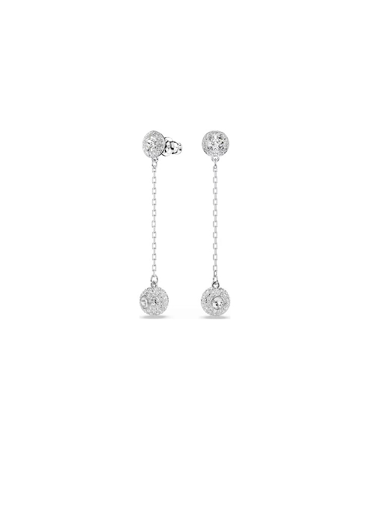 ORECCHINI DONNA UNA ANGELIC PENDENTI CON ZIRCONI BIANCHI SWAROVSKI