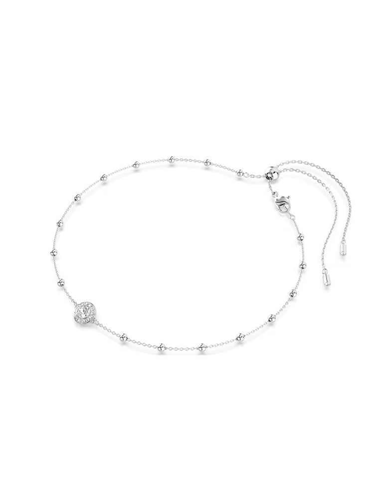 COLLANA DONNA GIROCOLLO UNA ANGELIC CON ZIRCONI BIANCHI SWAROVSKI