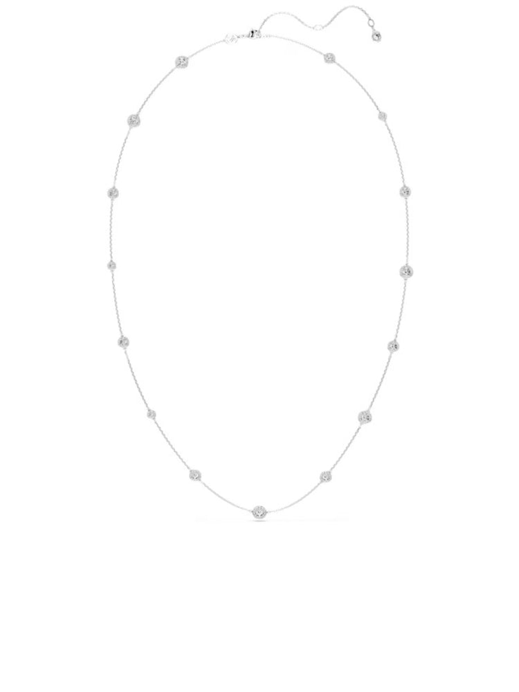 COLLANA DONNA LUNGA UNA ANGELIC CON ZIRCONI BIANCHI SWAROVSKI