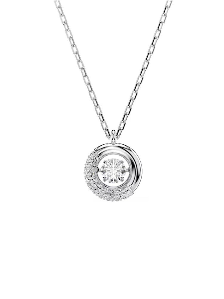 COLLAN DONNA DEXTERA CON CRISTALLO BIANCO PENDENTE SWAROVSKI