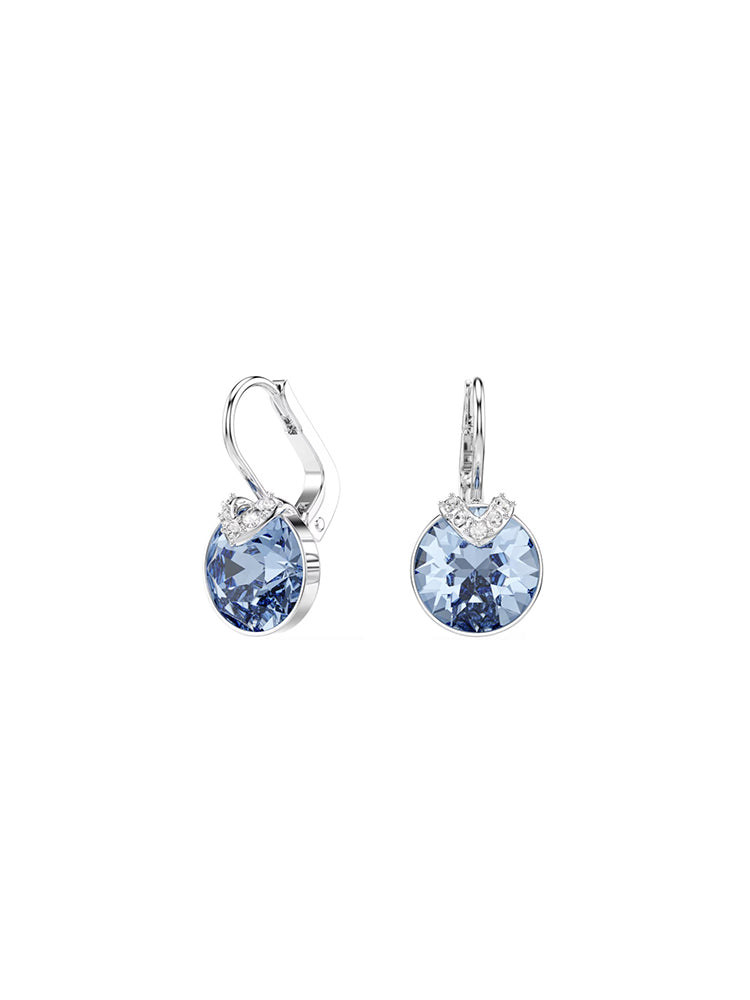 ORECCHINI DONNA BELLA V PENDENTI CON ZIRCONI BLU SWAROVSKI