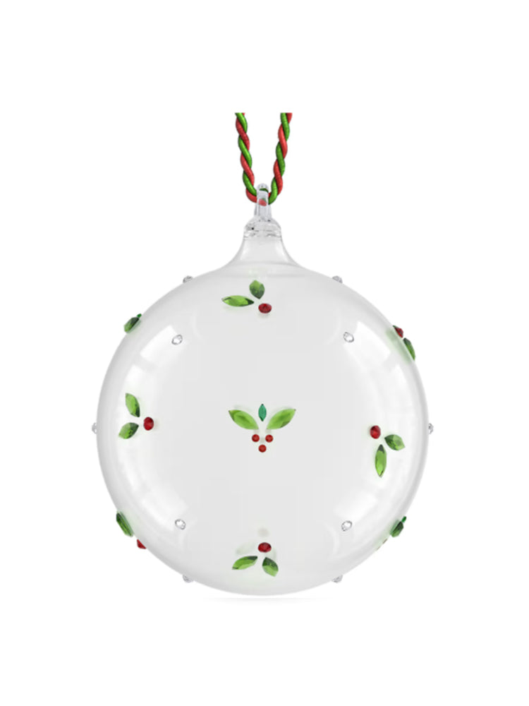 DECORAZIONE PALLINA HOLIDAY CHEERS CON VISCHIO SWAROVSKI