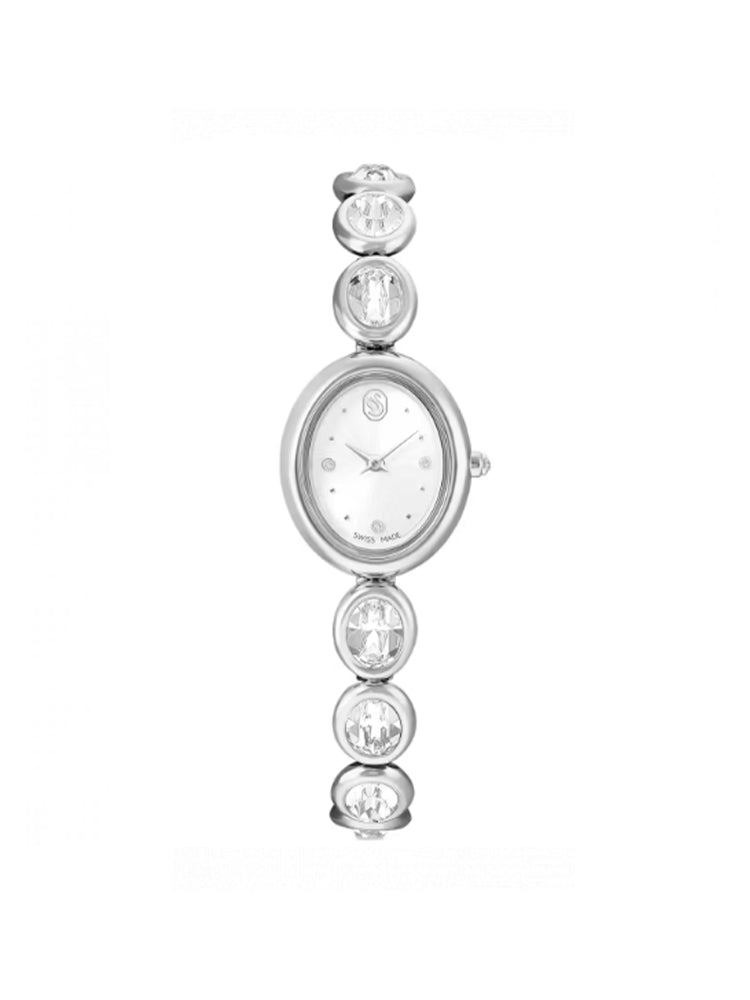 OROLOGIO DONNA IMBER OVALE ACCIAIO CON ZIRCONI BIANCHI SWAROVSKI