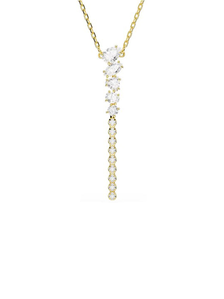 COLLANA DONNA MESMERA A Y FINITURA IN ORO 18K SWAROVSKI