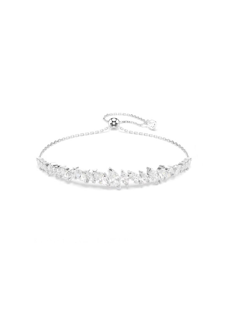 BRACCIALE DONNA MESMERA BIANCO CON CHIUSURA REGOLABILE  SWAROVSKI