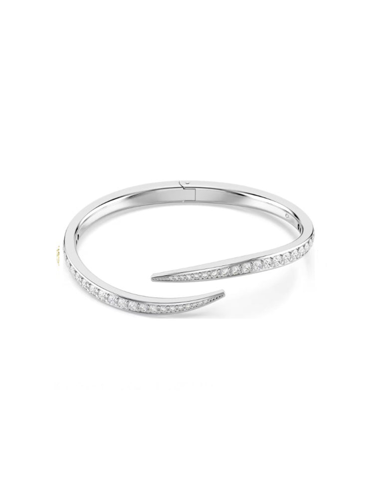 BRACCIALE DONNA VIENNA RIGIDO CIGNO CON ZIRCONI BIANCHI SWAROVSKI
