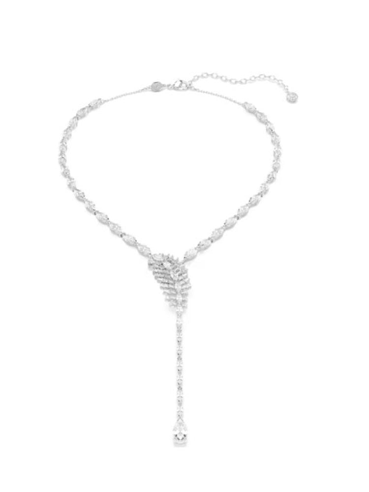 COLLANA DONNA VIENNA A Y CON PIUMA BIANCA SWAROVSKI