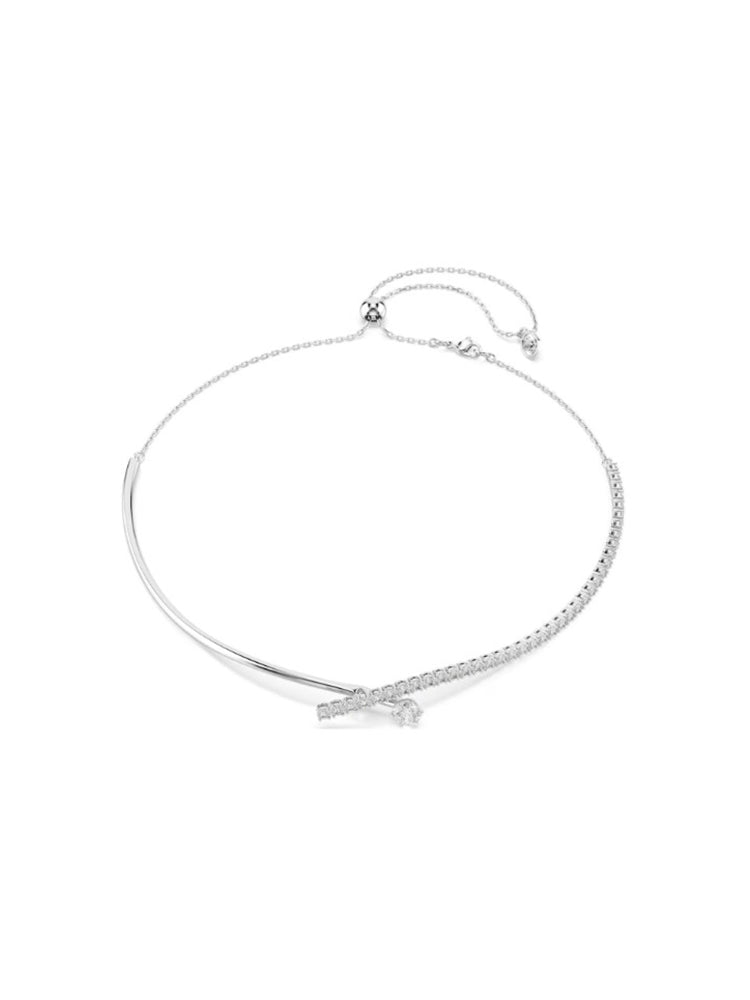 COLLANA DONNA GIROCOLLO MATRIX SEMIRIGIDO CON CRISTALLI BIANCHI SWAROVSKI