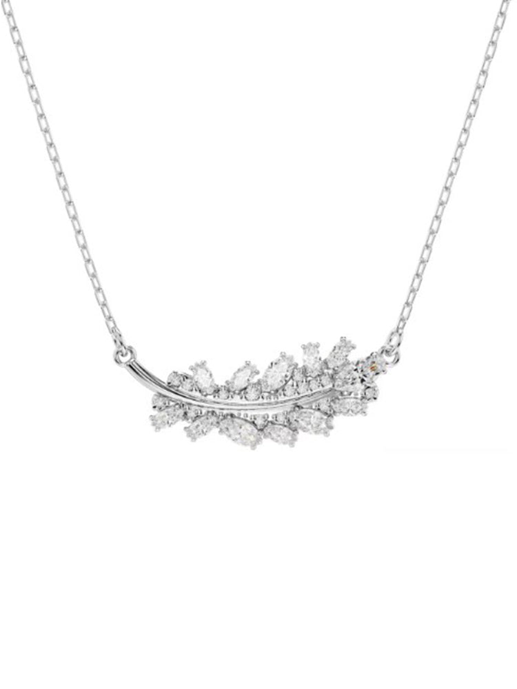 COLLANA DONNA VIENNA PIUMA CON ZIRCONI BIANCHI SWAROVSKI