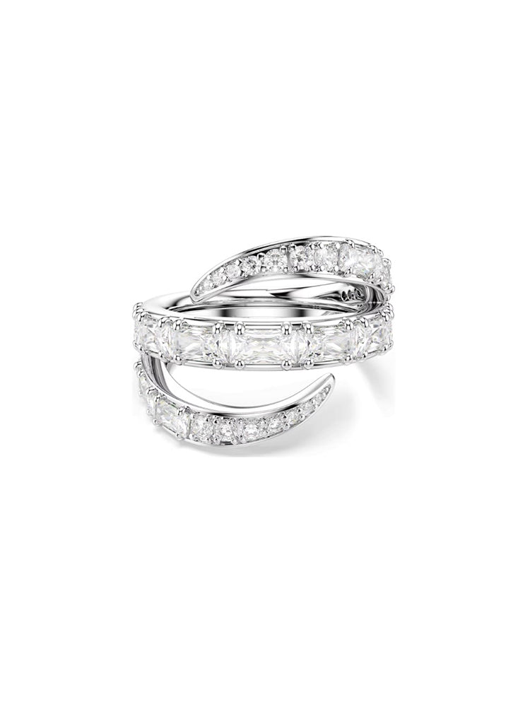 ANELLO DONNA VIENNA CIGNO TAGLIO MISTO MISURA 55-60 SWAROVSKI
