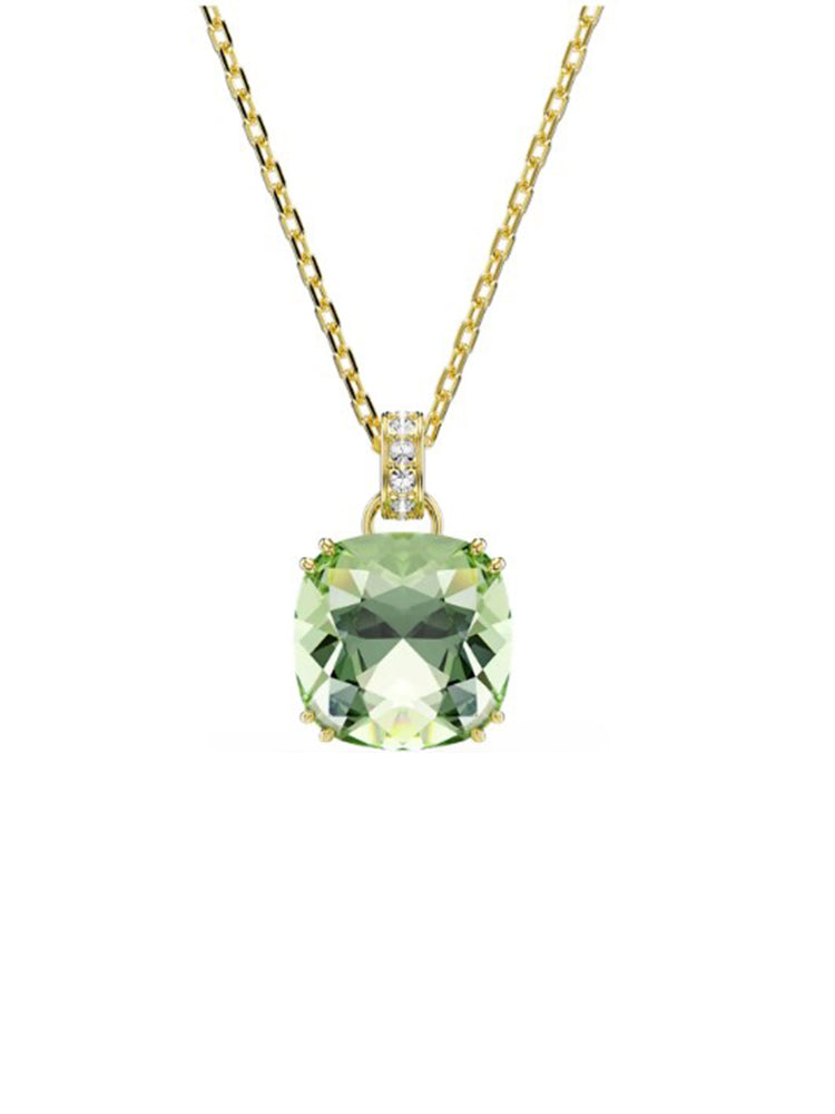 COLLANA DONNA MILLENIA CON ZIRCONE VERDE CUSHION SWARVOSKI