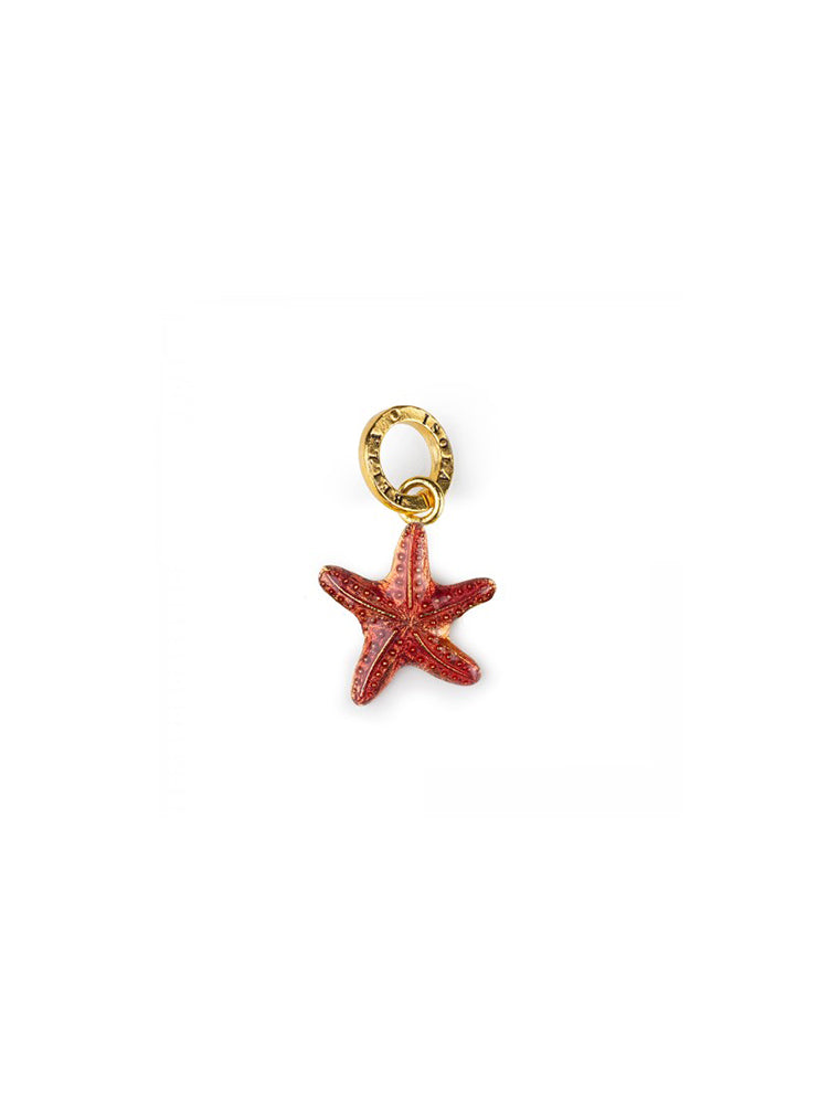 CHARM DONNA STELLA AMRINA SMALTATA ROSSA ISOLA BELLA