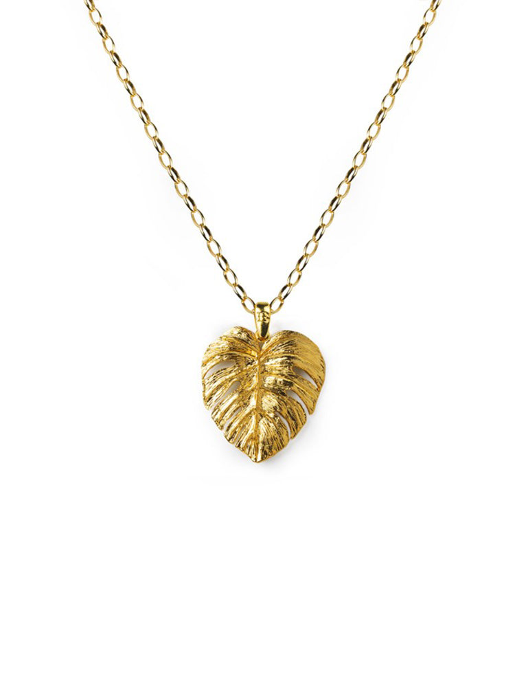 COLLANA DONNA MONSTERA GOLD ISOLA BELLA
