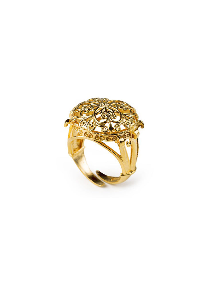 ANELLO DONNA BAROCCO GOLD REGOLABILE ISOLA BELLA